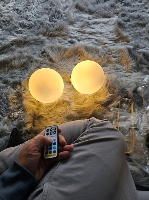 Juego de 2 apliques de pared