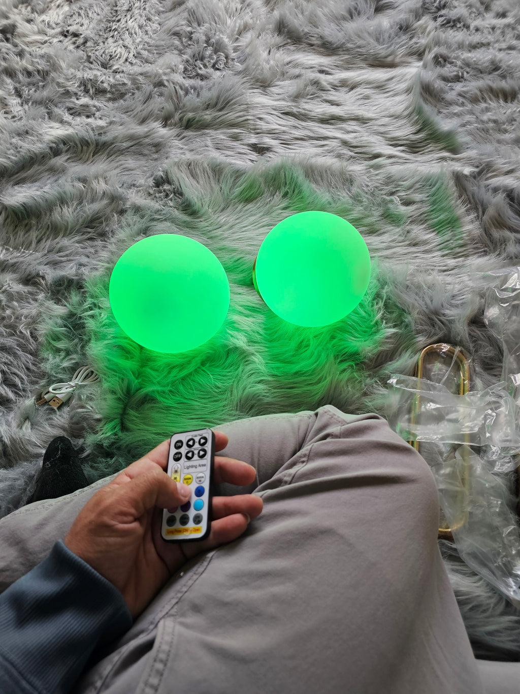 Juego de 2 apliques de pared